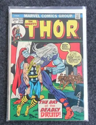 Buy The Mighty Thor #209 - Marvel Comics USA - Condition 1-2/2 • 12.78£