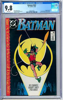 Buy Batman 442 CGC Graded 9.8 NM/MT DC Comics 1989 • 67.24£