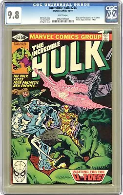 Buy Incredible Hulk #254 CGC 9.8 1980 0962105001 • 263.16£