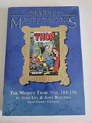 Buy Marvel Masterworks, The Mighty Thor 184-194 • 40£