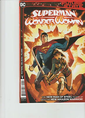Buy Dc Comics Future State Superman Wonder Woman #1 March 2021 1st Print Nm • 5.25£