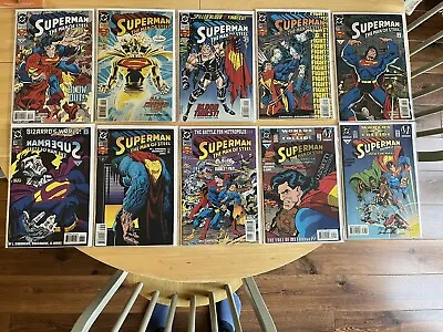 Buy Superman: Man Of Steel  #27 28 29 30 31 32 33 34 35 36. NM. DC. 10 Comic Set. • 8£