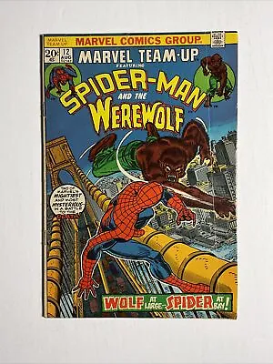 Buy Marvel Team-Up #12 (1973) 6.0 FN Marvel Key Issue 1st Moondark Werewolf App • 23.71£