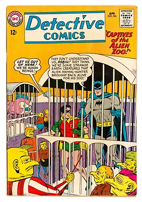 Buy Detective Comics #326 VFN- 7.5 Versus The Alien Zoo-Keepers • 79£