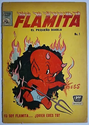 Buy Hot Stuff, The Little Devil #1 Harvey Spanish Variant Flamita #1 La Prensa 1958 • 315.45£
