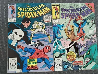 Buy The Spectacular Spider-Man #143 #147 Marvel 1988/89 Comics • 7.90£