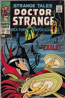 Buy Strange Tales 168 - 1967  - Dr. Strange, Steranko - Fine/Very Fine • 24.99£