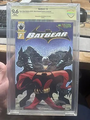 Buy BatBear #3 Cgc 9.6 Signed By Jacob Bear Amazing Spider-Man 238 Homage • 102.78£