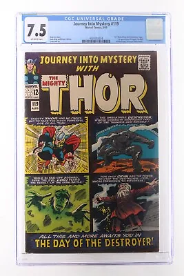 Buy Journey Into Mystery #119 (Marvel, 1965) CGC 7.5 • 218.07£