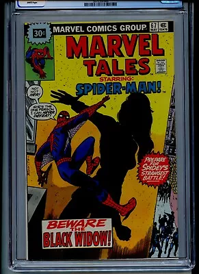 Buy Marvel Tales #67 CGC 9.4 White Pages 30 Cent Variant Spiderman • 199.87£