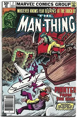Buy Man-Thing #7 - Return Of Captain Fate, 1980, Marvel Comic • 6£