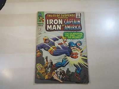 Buy Tales Of Suspense #76 Captain America Higher Grade 1st Cameo Appearance Ultimo • 71.13£