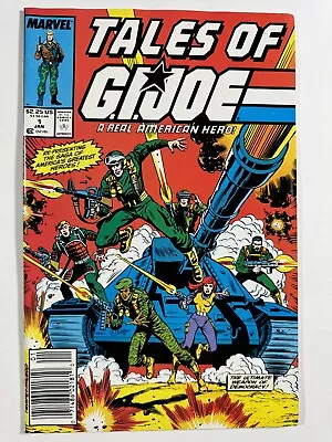 Buy TALES OF GI JOE #1 HI-GRADE GSC 9.2-9.6 1987 A Real American Hero MARVEL COMICS • 19.19£