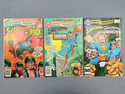 Buy DC Comics Presents (1978 DC) Lot Of 3, Issue 10, 42, 84 • 14.79£