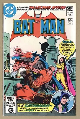 Buy Batman 332 (VF+) Direct Edition Talia App Catwoman 1st Solo! 1981 DC Comics Y203 • 17.69£