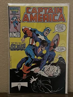 Buy (1986) Captain America 325  Slugfest  1986 • 8£
