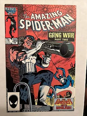 Buy The AMAZING SPIDER-MAN #285 (VF) MARVEL COMICS 1986 - Mike Zeck Punisher • 8.03£