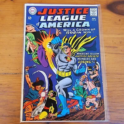 Buy Justice League Of America #55 DC Comics 1967 Justice Society Of America X-Over • 36.14£