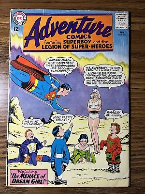 Buy Adventure Comics 317 1st App Dream Girl & Cameo Time Trapper Dc Comics 1964 • 71.92£