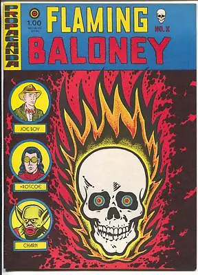 Buy Flaming Baloney #X 1976-1st Issue-pre American Splendor-Pekar-Dumm-NM • 177.47£