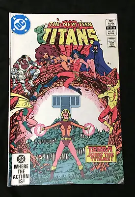 Buy Free P & P; New Teen Titans #30 (April 1983); Terra Joins The Titans! • 4.99£