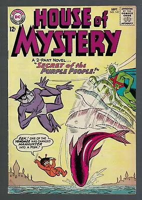 Buy Dc Comics House Of Mystery 145 Martian Manhunter VFN- 7.5 1964 Justice League • 44.99£