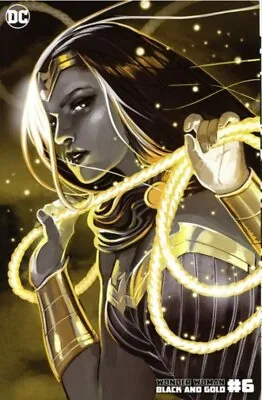 Buy Wonder Woman - Black & Gold #6 Stephanie Hans Variant Cover B- NM DC Comics 2021 • 6.99£