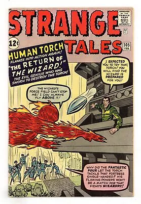 Buy Strange Tales #105 VG+ 4.5 1963 • 88.47£