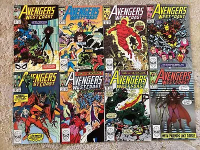 Buy West Coast Avengers / Marvel Omics / Issues 47,48,49,50,51,52,52,54 • 15£