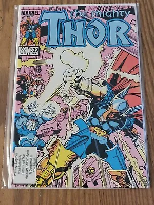 Buy The Mighty Thor #339 (1984) - 1st App. Beta Ray Bill & Stormbreaker • 30£