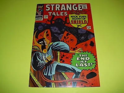 Buy Strange Tales #146 In FN+ 6.5 COND From 1966! Marvel Unrestored Fine F B956 • 63.93£