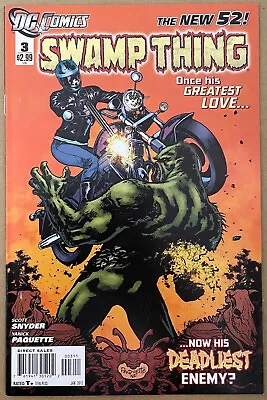 Buy Swamp Thing #3 - Regular Cover - First Print - Dc Comics 2012 • 3.95£
