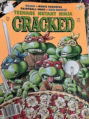 Buy Cracked Magazine #255 Teenage Mutant Ninja Turtles AUG 90 • 8.04£