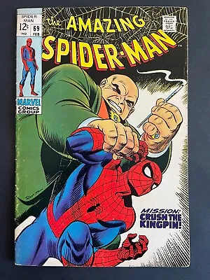 Buy Amazing Spider-Man #69 Kingpin Marvel 1969 Comics • 63.04£
