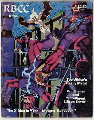 Buy RBCC #152 X-Men Synopsis 1979 Kurt Busiek Scott McCloud Mutant Handbook 1982 • 22.12£
