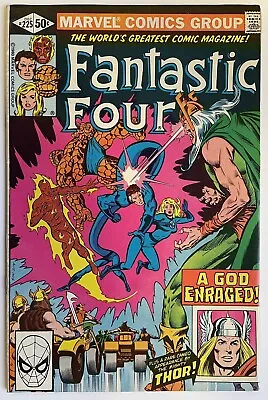 Buy Fantastic Four #225 (1980) Thor Appearance Marvel Comics • 5.95£