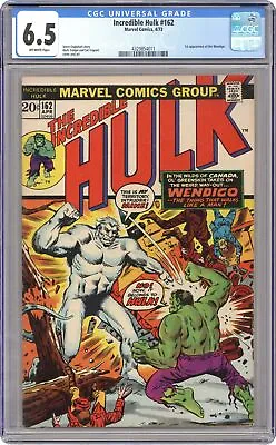 Buy Incredible Hulk #162 CGC 6.5 1973 4329854011 • 90.66£