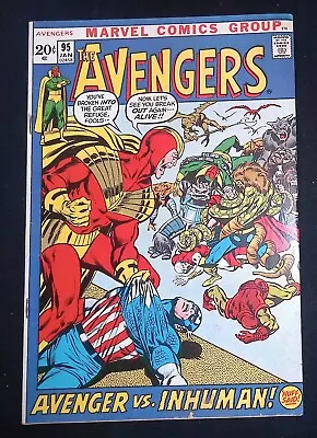 Buy Avengers #95 Bronze Age Marvel Comics Kree Skrull War F/VF • 29.99£