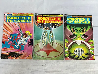 Buy Robotech II 2 Comics Eternity The Sentinels Issue Run #12 13 14 1990’s Rare • 7.99£