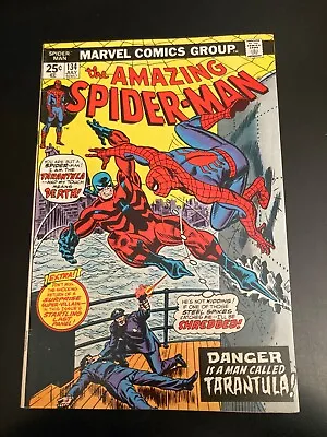 Buy AMAZING SPIDER-MAN #134 (1974) **Key Book!** (VF+) *Super Bright & Glossy!* • 131.88£