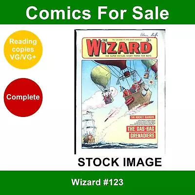 Buy Wizard #123 Comic 17 June 1972 VG/VG+ DC Thomson • 3.49£