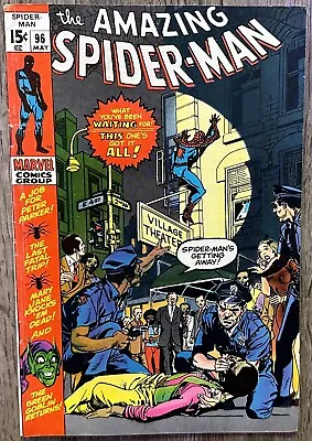 Buy The Amazing Spider-man Comic #96 (marvel,1971) Bronze Age ~ • 61.25£