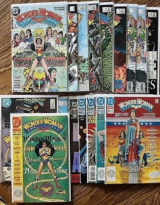 Buy Wonder Woman 1987 Comic Lot Run 1-9+ Most Never Read! 17 Books Total • 79£