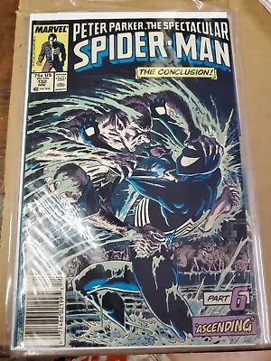 Buy Peter Parker The Spectacular Spider-man #132 Nov 1987 Part 6 Marvel Vermin.nice • 13.40£
