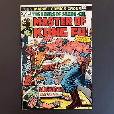 Buy Master Of Kung Fu #17 Marvel Comics 1974 1st Issue 3rd Shang Chi High Grade • 28.05£