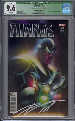 Buy Thanos #13 Cgc 9.6 Albuquerque Variant Signed Danny Cates 1st Cosmic Ghost Rider • 579.64£