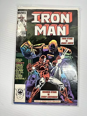 Buy Iron Man #200 9 Death Of Iron Monger 1985 • 6.41£