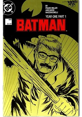 Buy Batman #404 Comic Year One Facsimile Blank Cover Comic W Original Dave Castr Art • 55.31£
