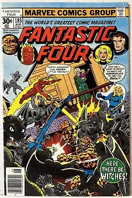Buy Marvel Fantastic Four #185 1st Nicholas Scratch App Witches Of New Salem FN • 7.11£