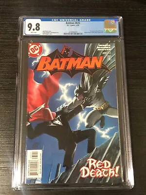 Buy Batman #635 CGC 9.8 White Pages First Red Hood (Jason Todd) Appearance NM/MT • 315.34£